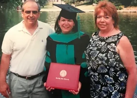 Eye Doctor North Royalton OH Jennifer Mentessi graduation